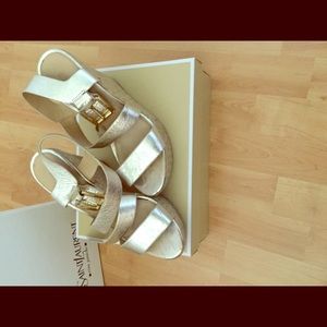 MK sandals wedges